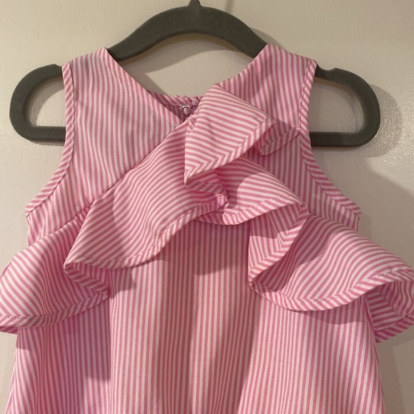 Habitual Girl Pink and White Striped Dress Baby Girl Size 12
Months NWOT - Picture 3 of 6